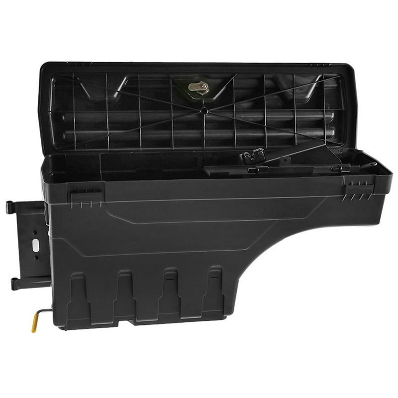 Rear Driver Truck Bed Storage Box ToolBox for Ford F-250 F-350 Super Duty 17-20