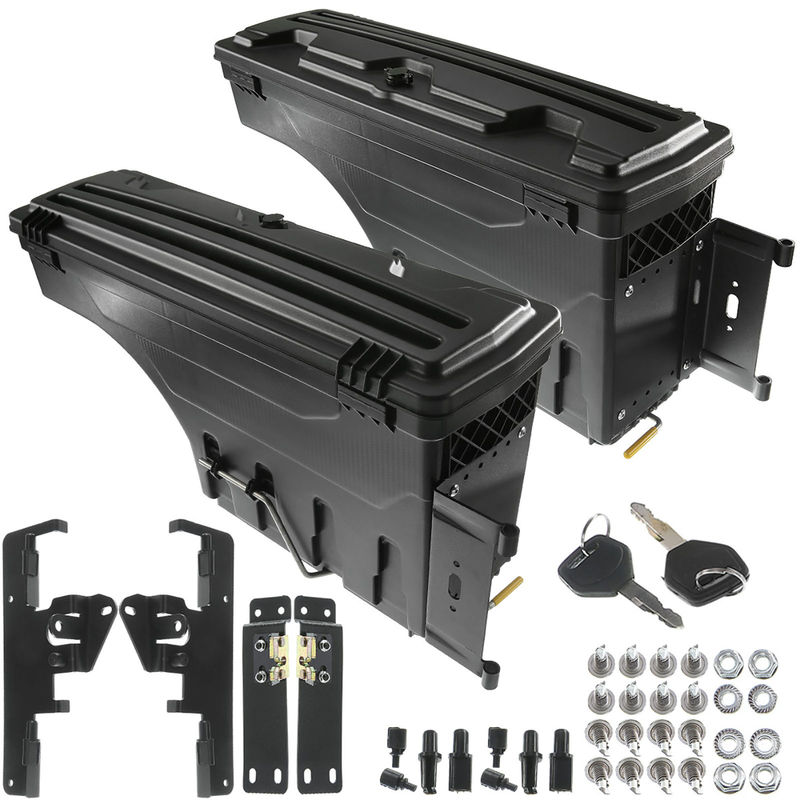 2x Rear Truck Bed Storage Box Toolbox for Toyota Tacoma 2005-2020