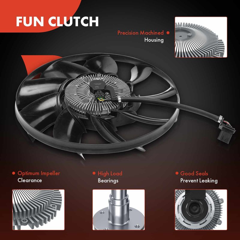 Radiator Fan Clutch for Land Rover LR4 2010-2013 Range Rover 2010-2013 2020