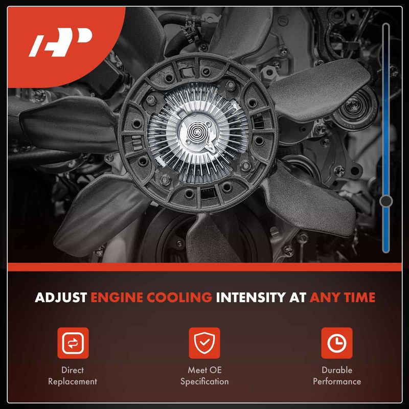 Radiator Fan Clutch for Land Rover LR3 2005-2009 Range Rover Sport 2006-2009