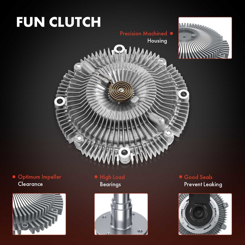 Radiator Fan Clutch Standard Duty for INFINITI J30 1993-1997 V6 3.0L