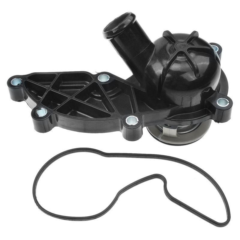 Thermostat Housing Assembly w/ Gasket for Audi A4 A4 Quattro A6 A6 Quattro 06-08