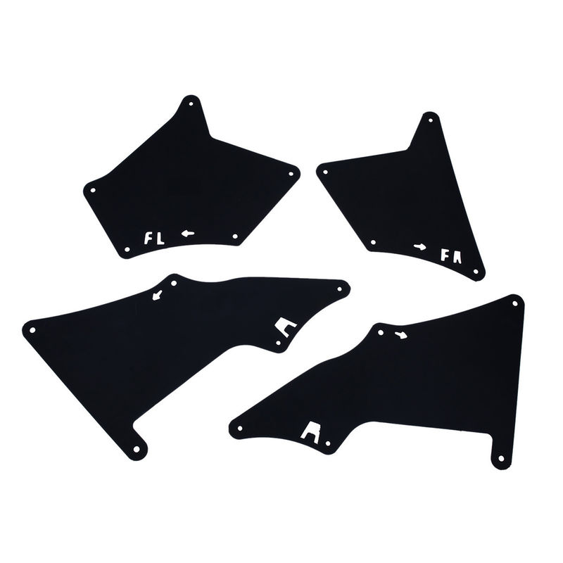 4x Front Splash Guards Mud Flaps Fender Liner Shield for Toyota 4Runner GX460