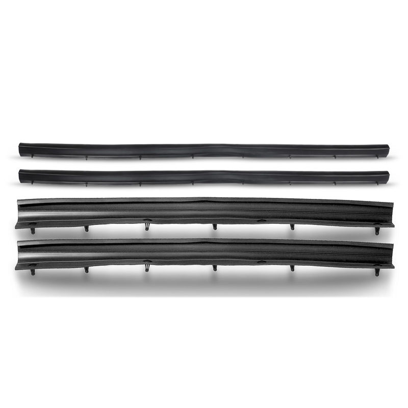4x Front & Rear Door Lower Weatherstrip Seal for Ford F-250 F-350 Super Duty