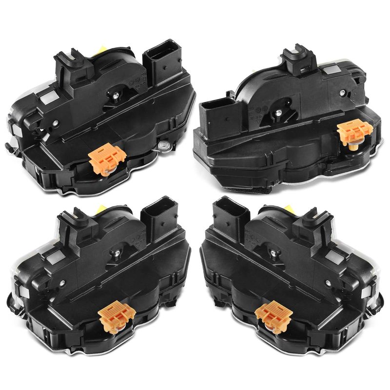 4x Front & Rear Door Lock Actuator for Cadillac SRX 10-16 Chevy Volt 11-15