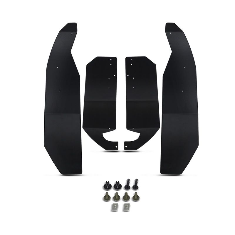 Mud Flaps Splash Guards without Fender Flares for Can-Am Maverick Max 1000 1000R 13-18