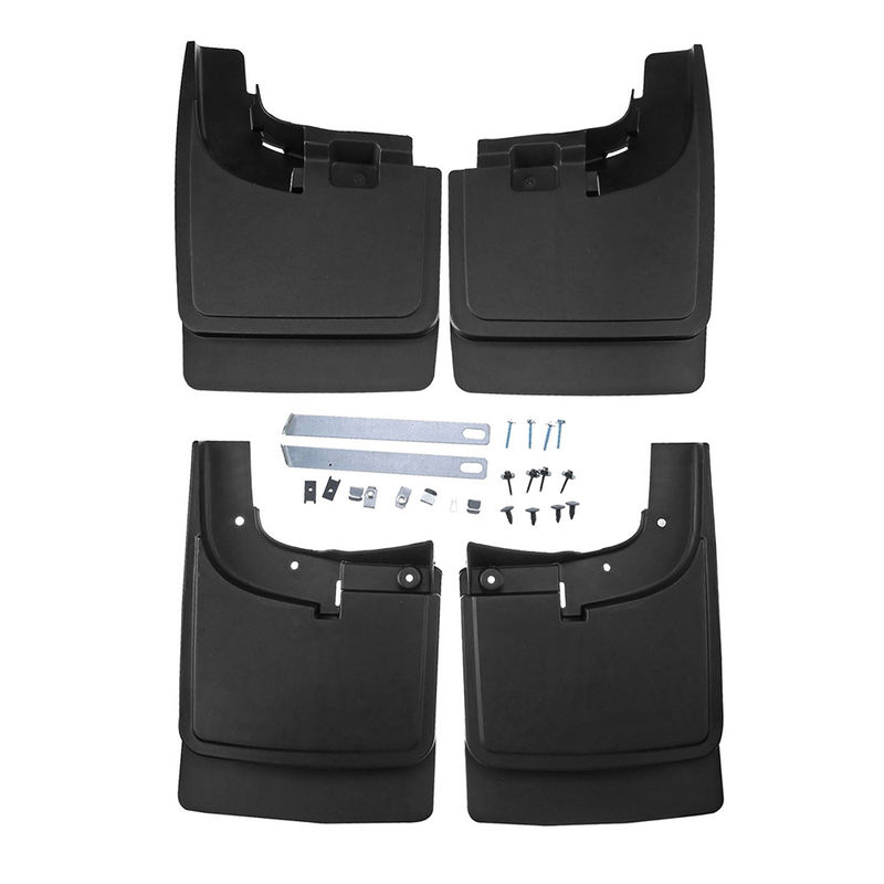 Mud Flaps Splash Guards with Fender Flares for Ford F-250 F-350 Super Duty 17-18