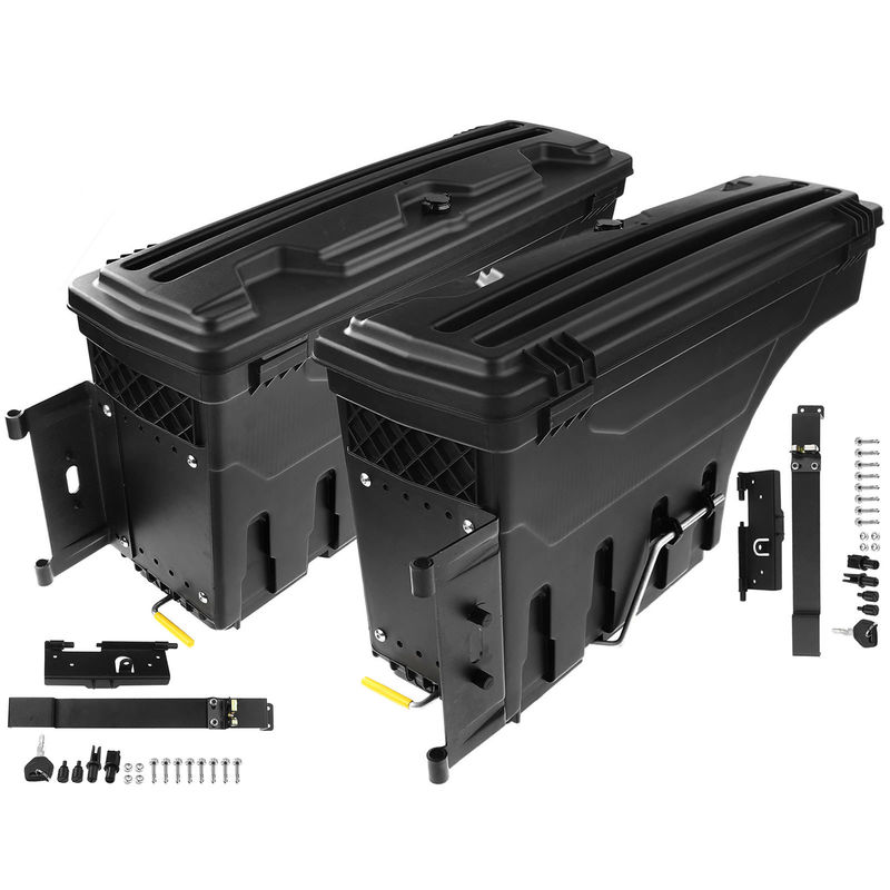 2x Left & Right Truck Bed Storage Box ToolBox for Chevy Colorado GMC Canyon 04-12