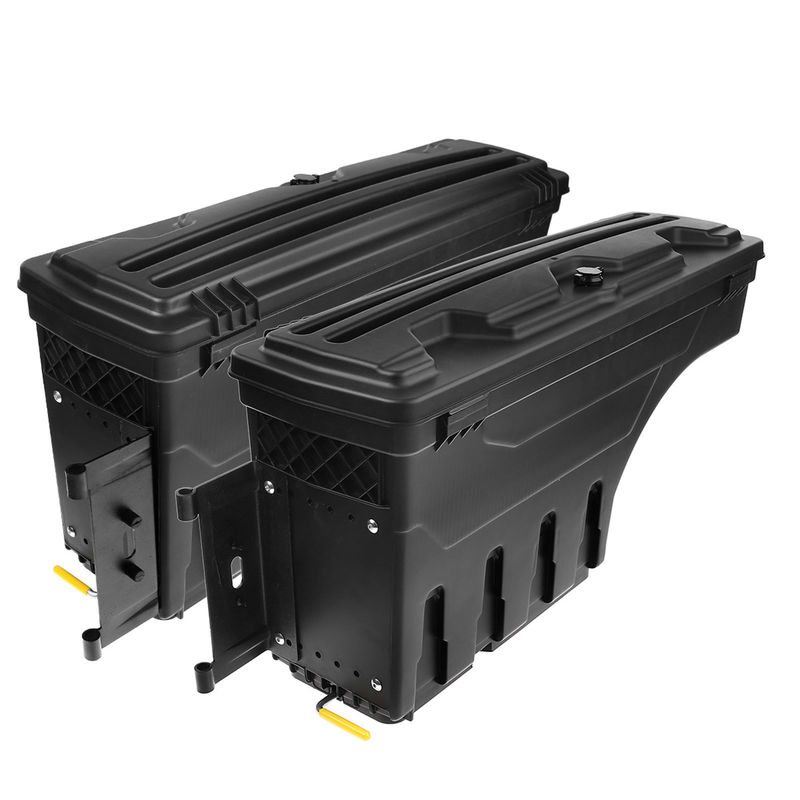 2x Left & Right Truck Bed Storage Box ToolBox for Chevy GMC Dodge Ram Ford