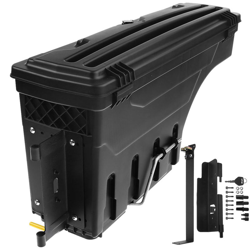Rear Passenger Truck Bed Storage Box ToolBox for Ford F-250 F-350 Super Duty
