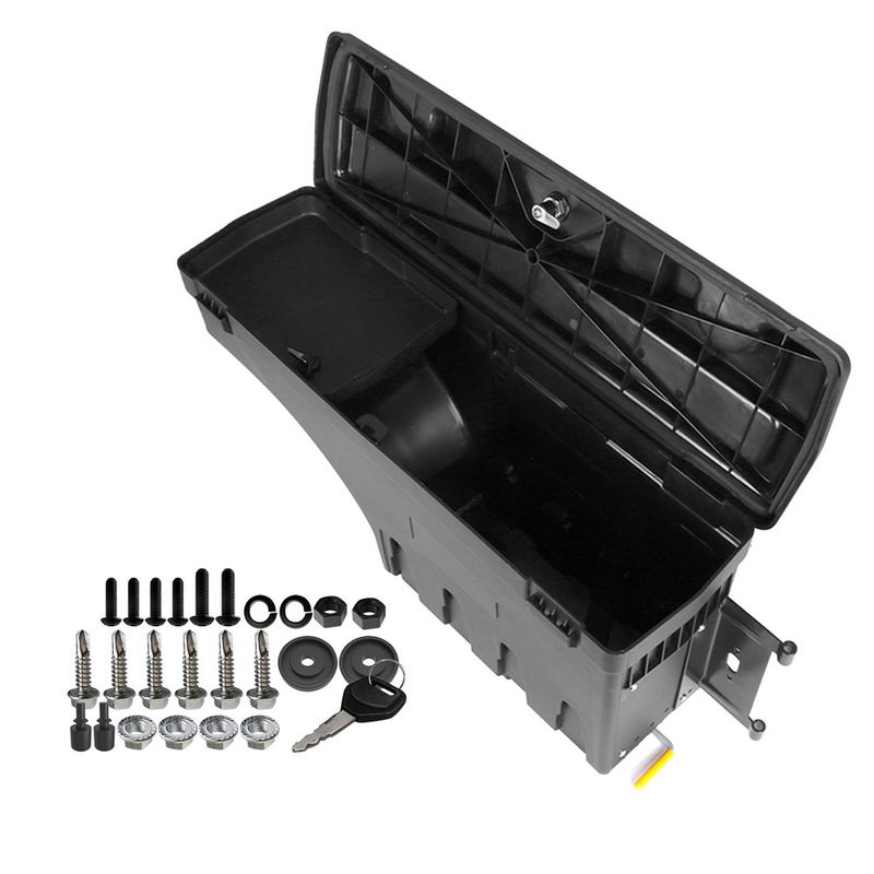 Rear Passenger Truck Bed Storage Box ToolBox for Ford F-150 2015-2019