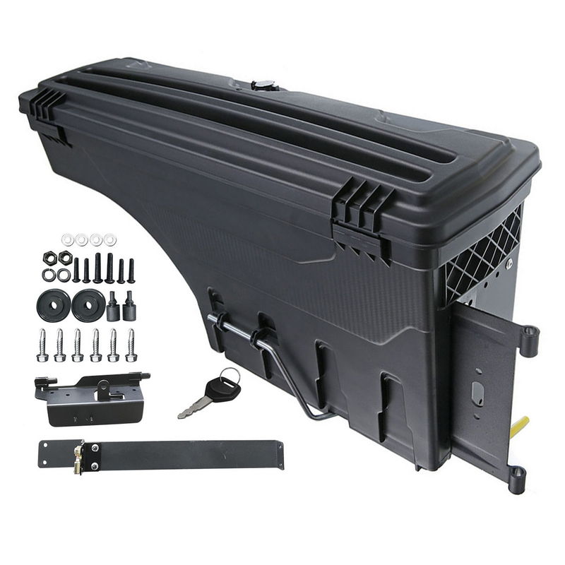 Rear Driver Truck Bed Storage Box ToolBox for Dodge Ram 1500 2500 3500