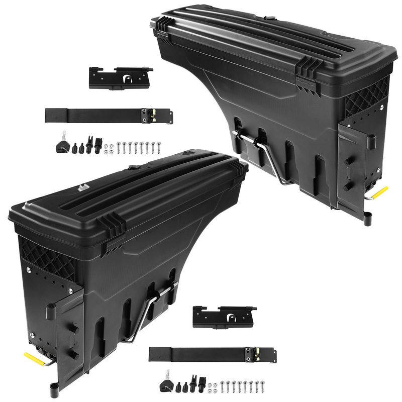 2x Rear Truck Bed Storage Box Toolbox for Chevy Colorado GMC Canyon 2004-2012