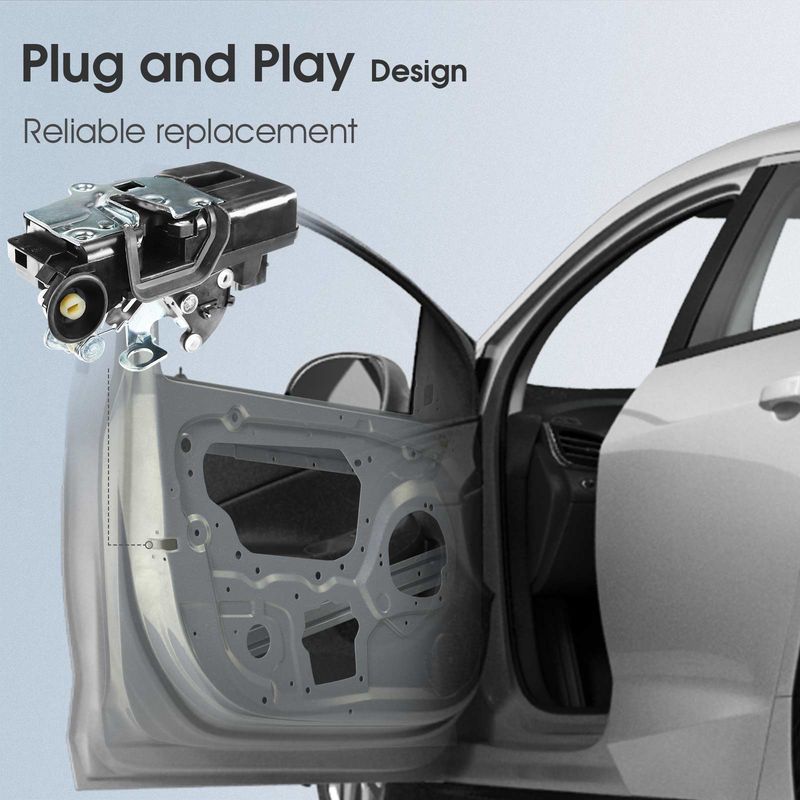 Rear Driver Door Lock Actuator for Chevy Tahoe GMC Yukon Escalade 07-09
