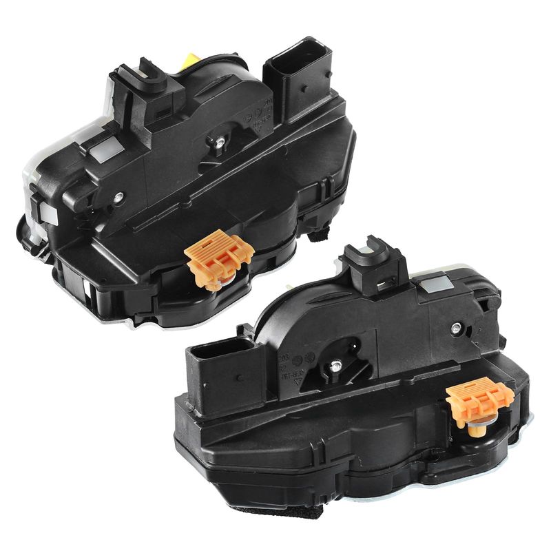 2x Rear Door Lock Actuator for Cadillac SRX 10-16 Chevy Volt 11-15