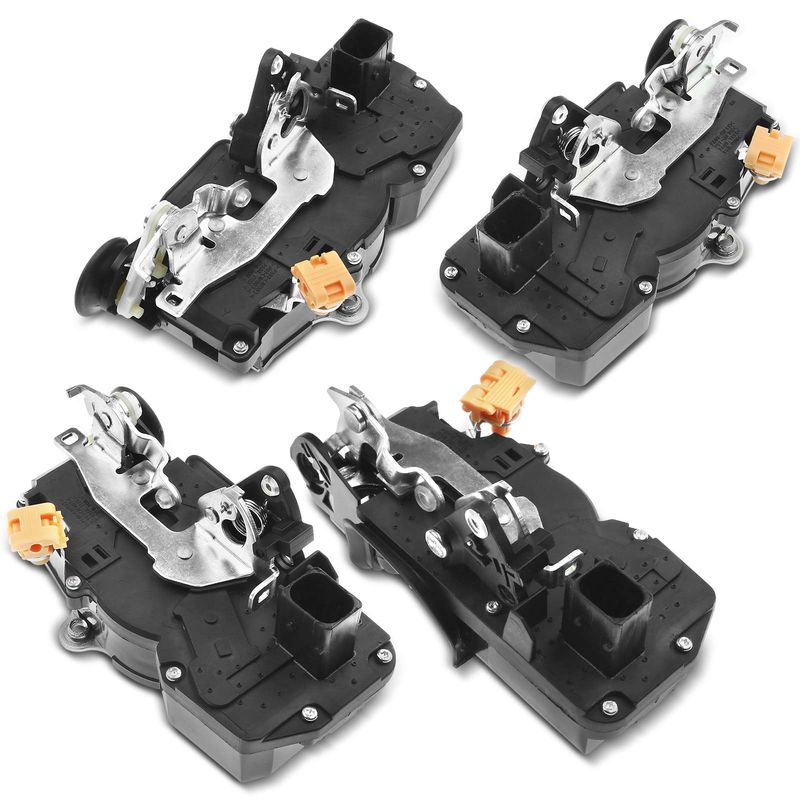 4x Front & Rear Door Lock Actuator for Hummer H2 2006-2007