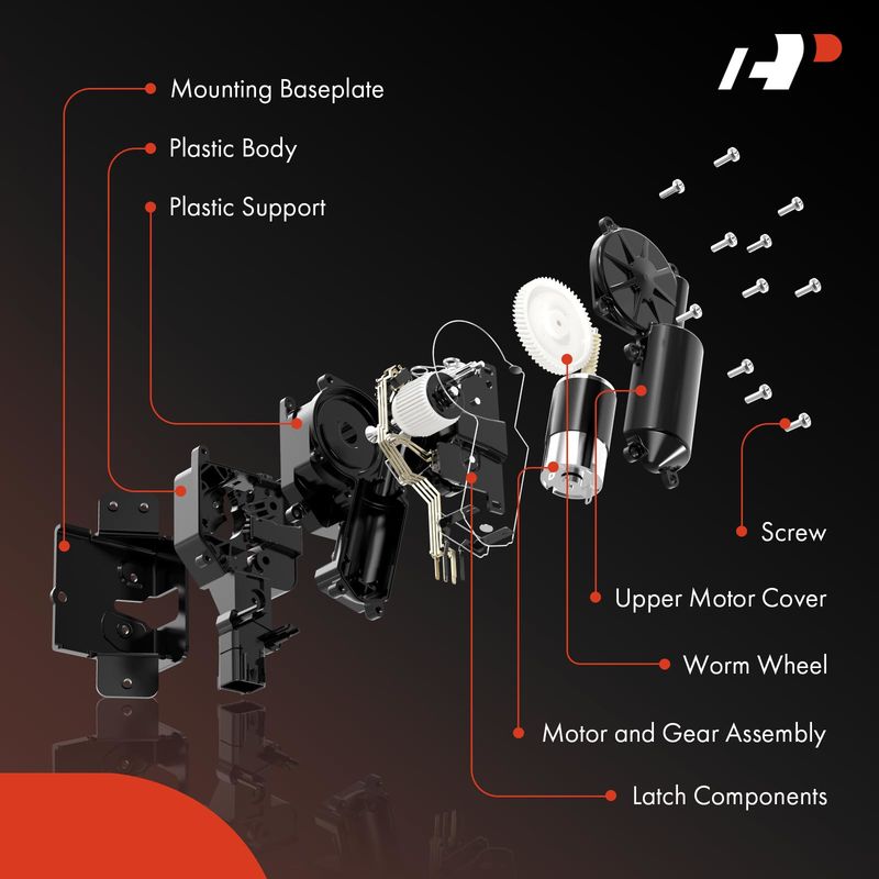 Rear Tailgate Door Lock Actuator for Dodge Durango 11-21 Jeep Grand Cherokee