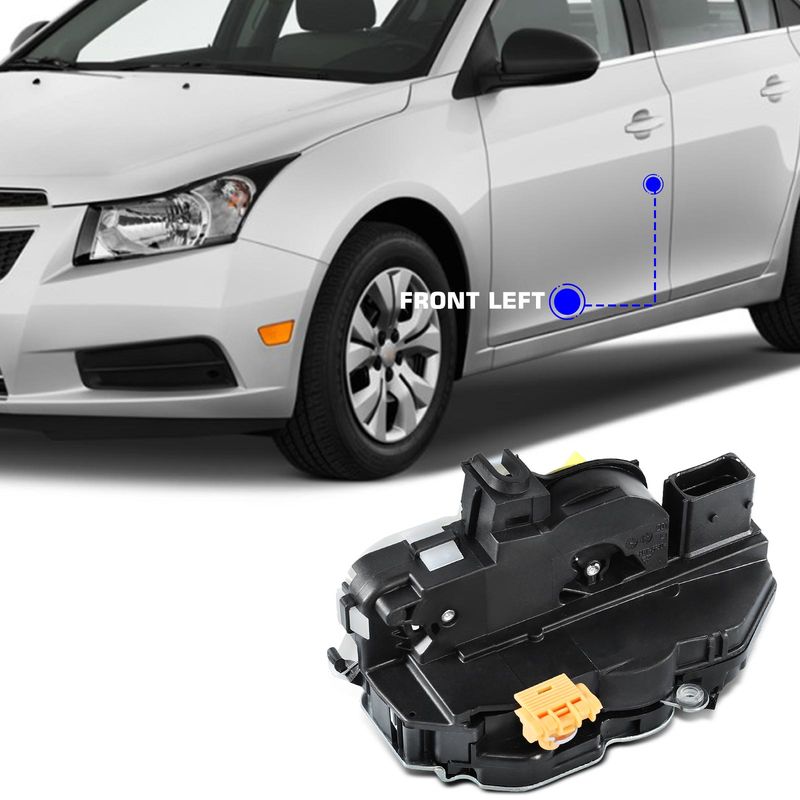 Front Driver Door Lock Actuator for Cadillac SRX 2010-2016 Chevrolet Volt 11-15