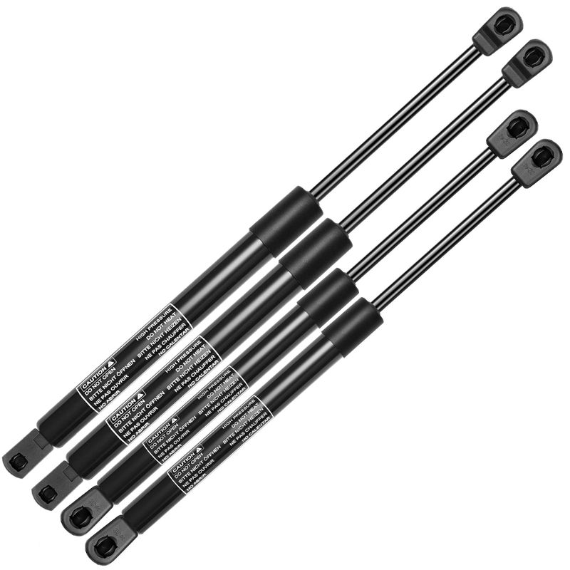 4x Hood & Window Lift Supports Shock Struts for Ford Excursion 00-05 2WD Only