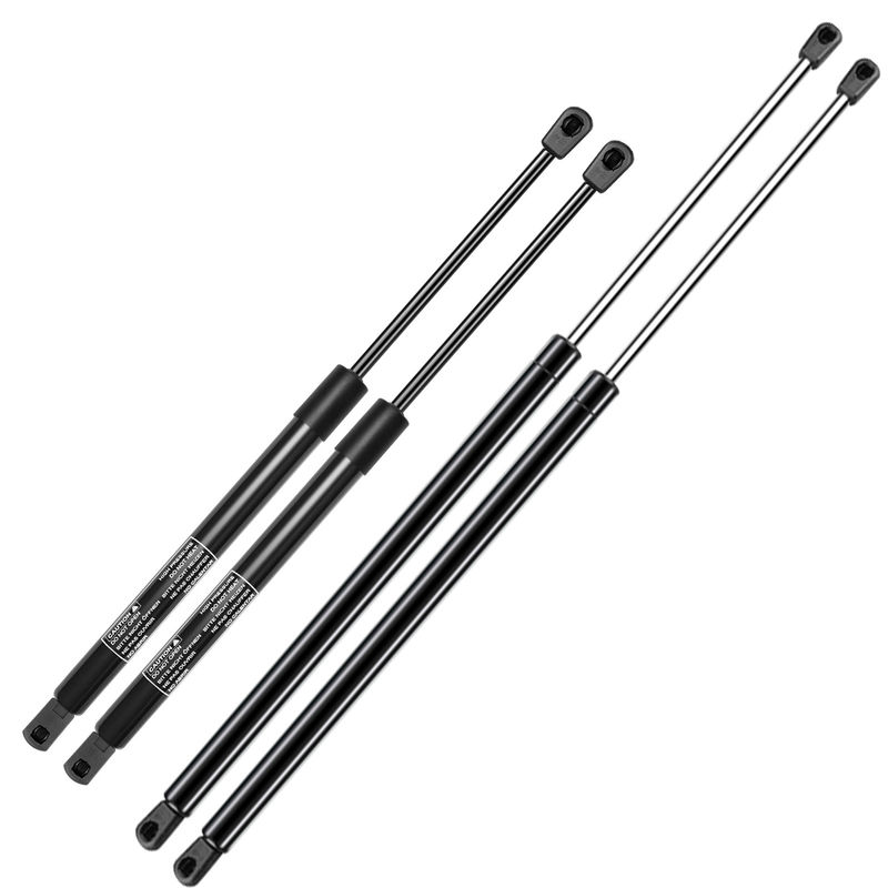 4x Rear Tailgate & Window Lift Supports Shock Struts for Chevy Suburban Tahoe GMC Yukon
