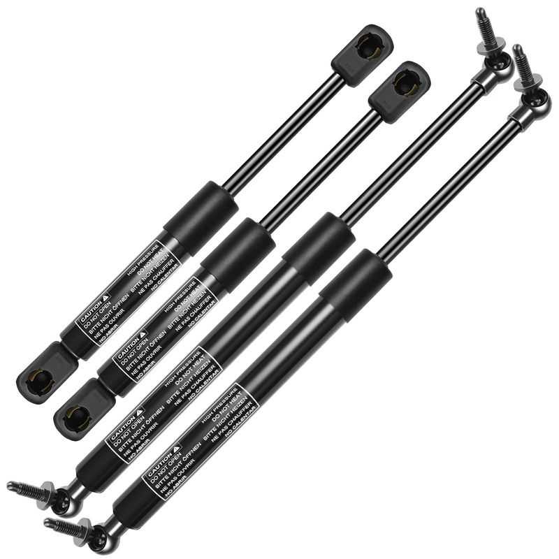 4x Hood & Tailgate Lift Supports Shock Struts for Jeep Grand Cherokee WH 05-10