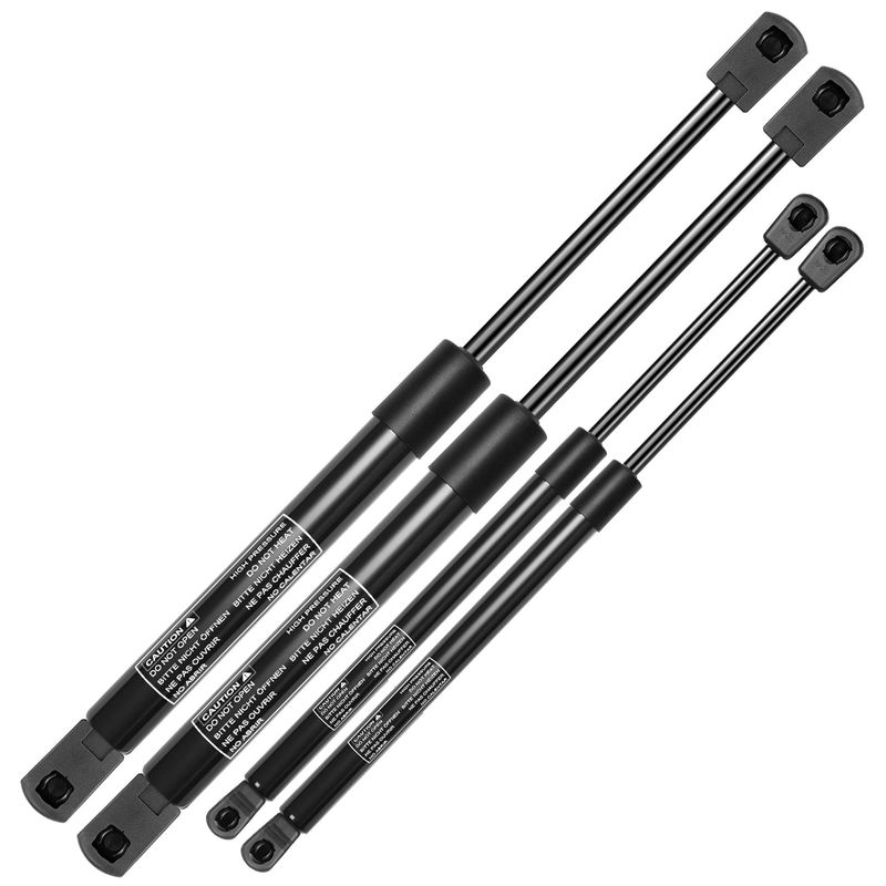 4x Rear Tailgate & Rear Window Lift Supports Shock Struts for Cadillac Escalade