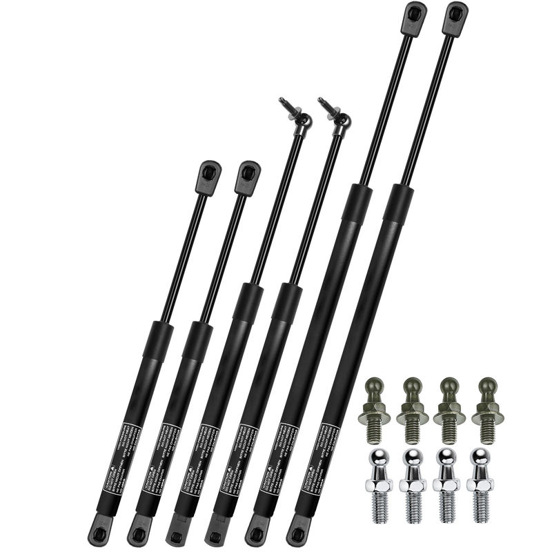 6x Hood Tailgate Window Lift Supports for Jeep WJ Grand Cherokee 99-04