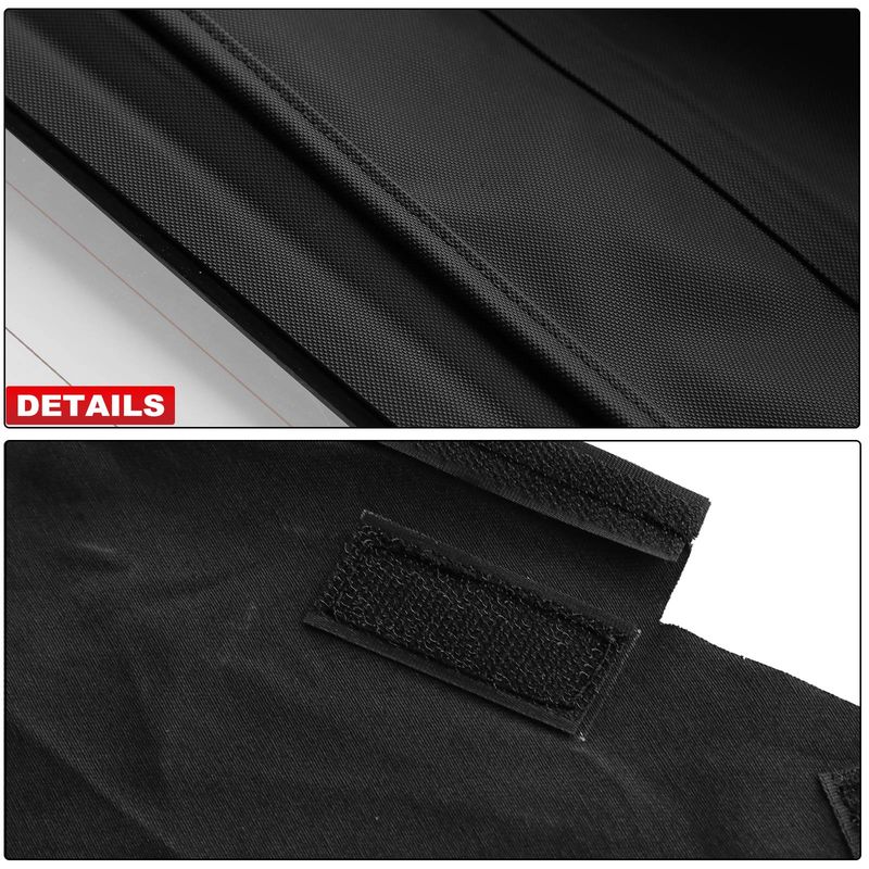 Black Convertible Soft Top with Glass Window for Toyota MR2 Spyder 2000-2006