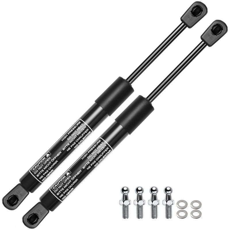 2x Universal Lift Supports Gas Struts Extended Length 12.20in. 8.66in. 13lbs