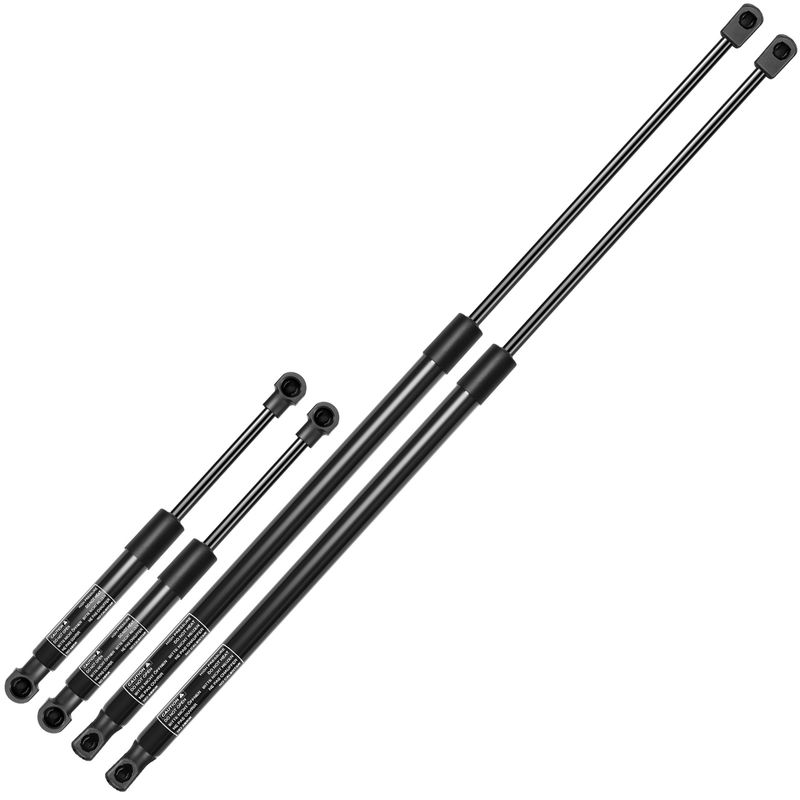 4x Hood & Tailgate Lift Supports Shock Struts for Jaguar XK8 XKR 1997-2007 Coupe