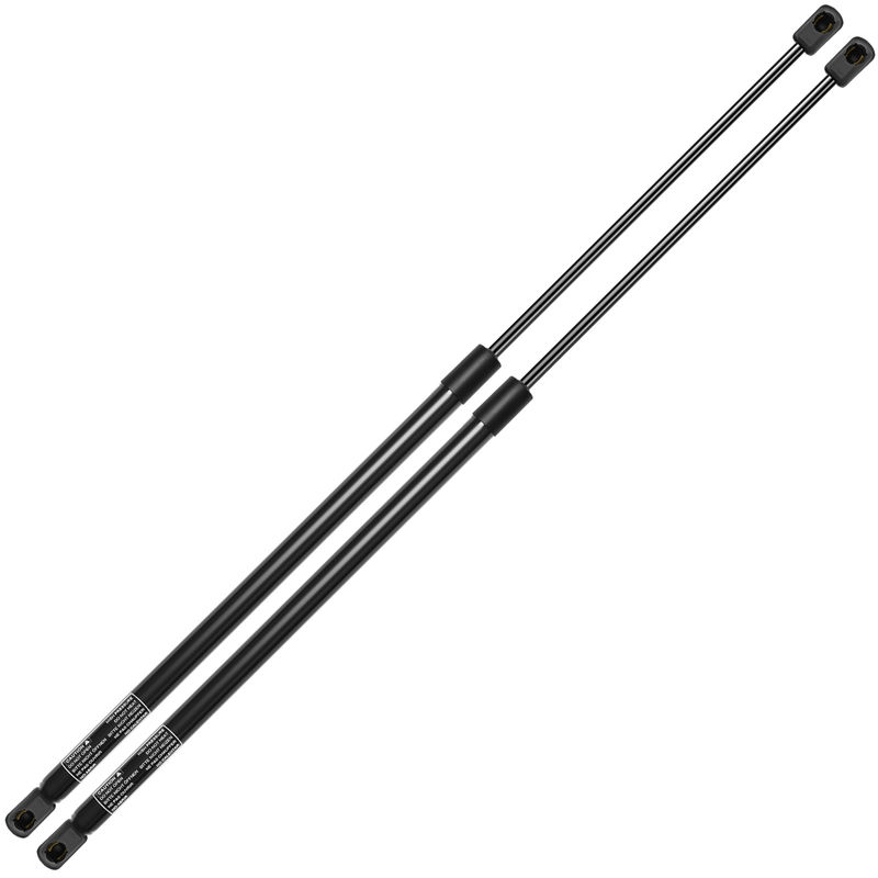 2x Universal Lift Support Gas Struts Force 35.97lbs Extended Length 33.31in.