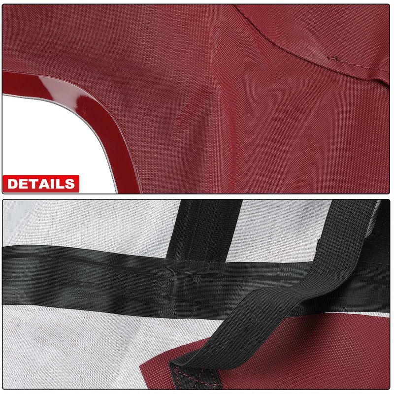 Burgundy Convertible Soft Top with Plastic Window for BMW E36 Z3 1996-2002
