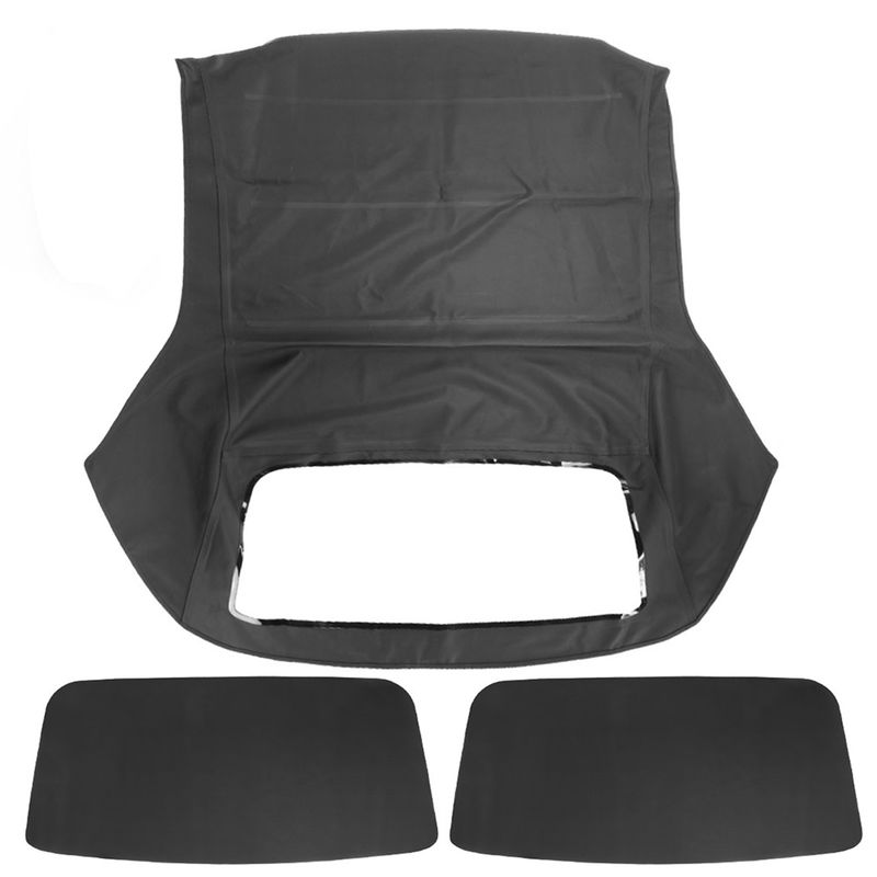 Convertible Soft Top w/ Plastic Window for BMW E36 318i 323i 325i 328i M3 Black