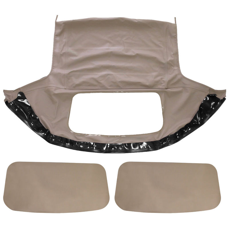 Convertible Soft Top w/ Plastic Rear Window for Mazda Miata 1990-2005 Tan Color