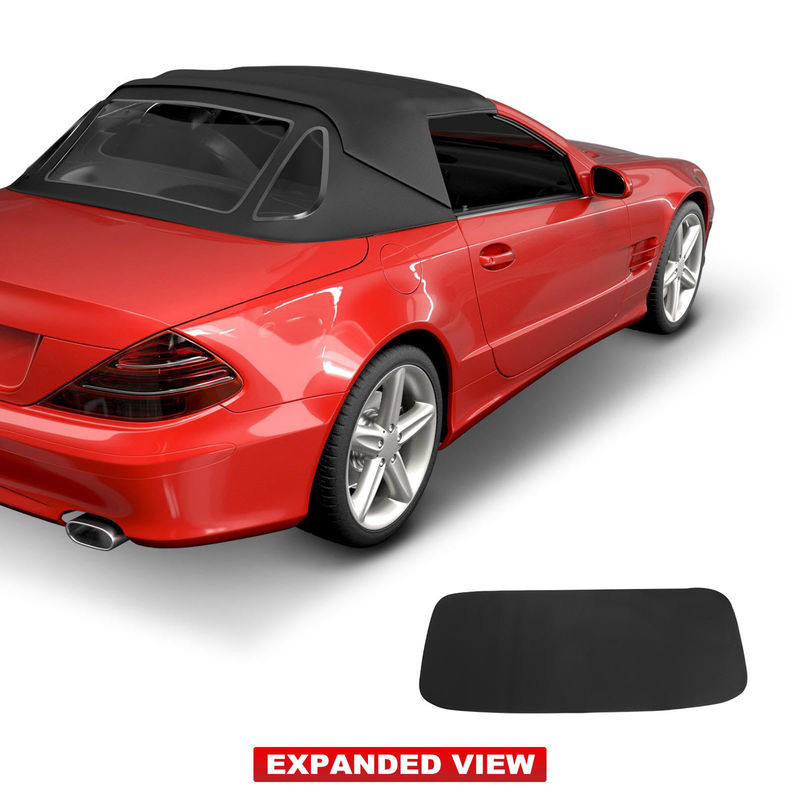 Convertible Soft Top w/ Plastic Window Black for Mercedes-Benz 300SL 500SL R129