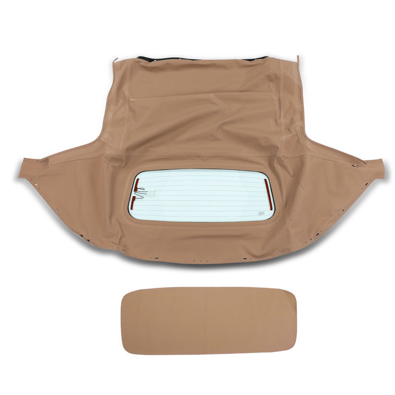 Tan Convertible Soft Top with Glass Window for Mazda Miata 1990-1997 1999-2005