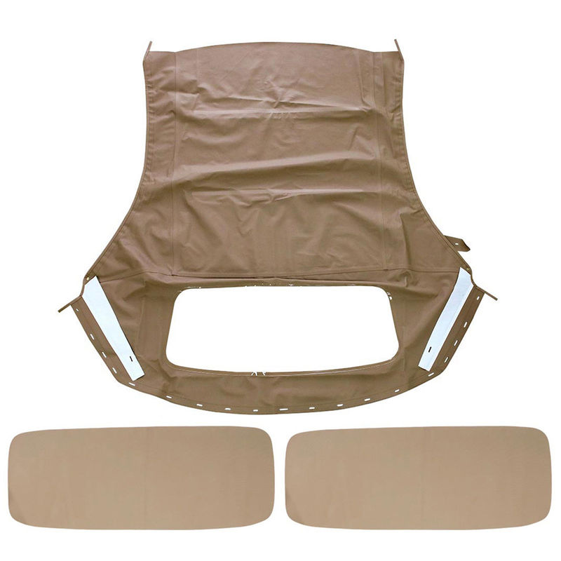 Convertible Soft Top with Plastic Window for Ford Mustang 1994-2004 Tan