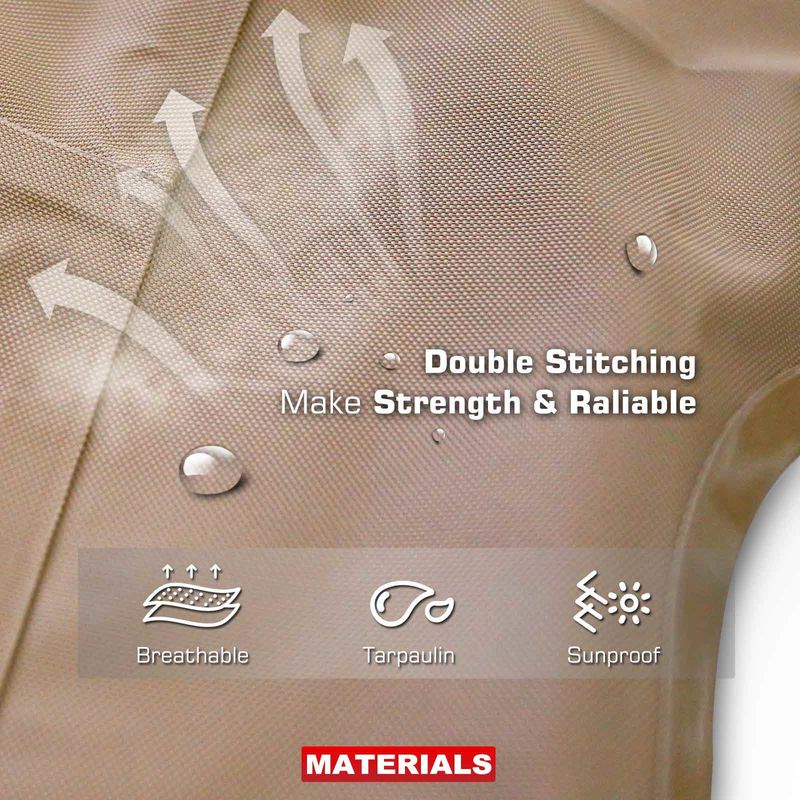 Convertible Soft Top with Plastic Window for Ford Mustang 1994-2004 Tan