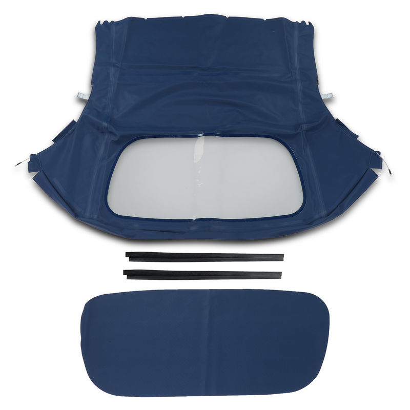 Blue Convertible Soft Top with Plastic Window for Porsche Boxster 1997-2002