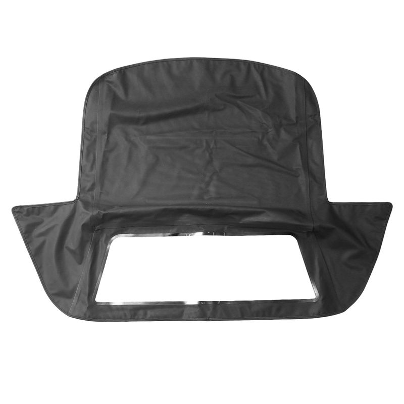 Convertible Soft Top w/ Plastic Window for Chevrolet Corvette 1986-1993 Black