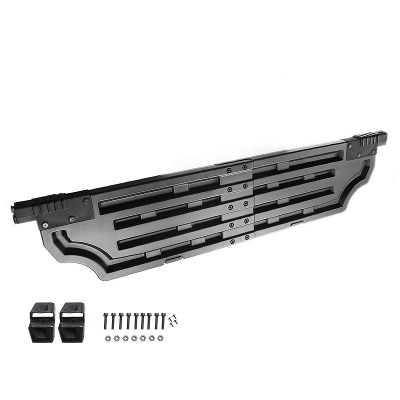 Black Rear Tailgate Stowable Bed Extender Kit for Ford F-150 2015-2021