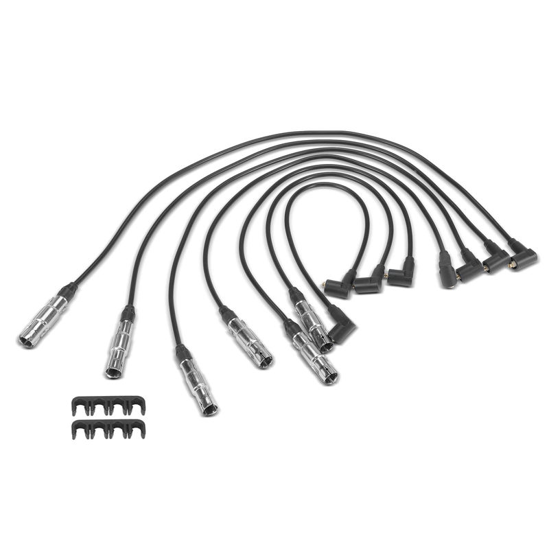7x Spark Plug Wire Set for Volkswagen Golf 95-98 Passat 93-97 Jetta Corrado 2.8L