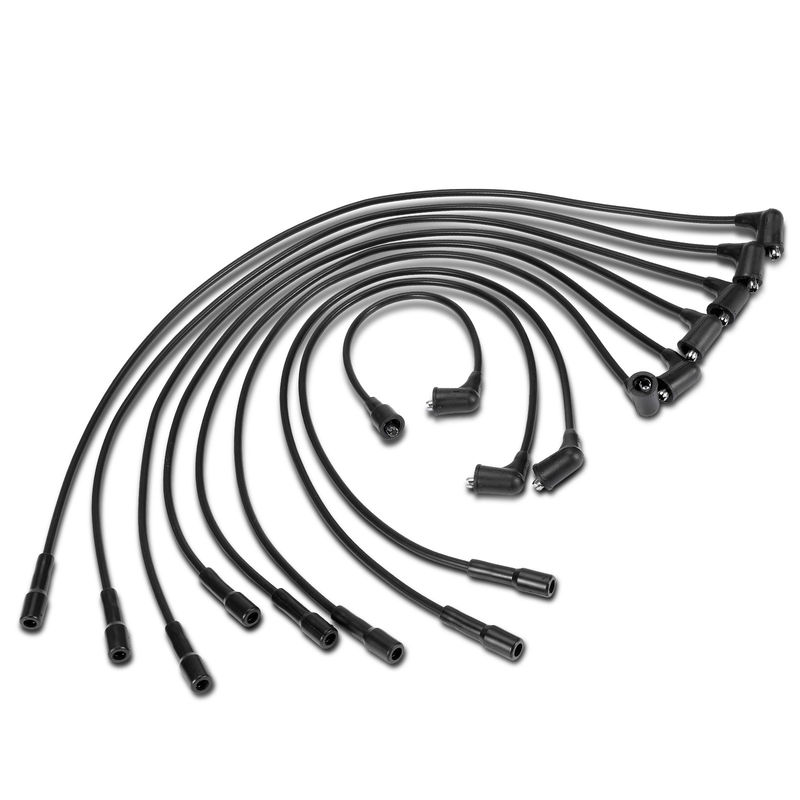 9x Spark Plug Wire Set for Ford Mustang 1968-1969 Jeep Mercury Grand Marquis