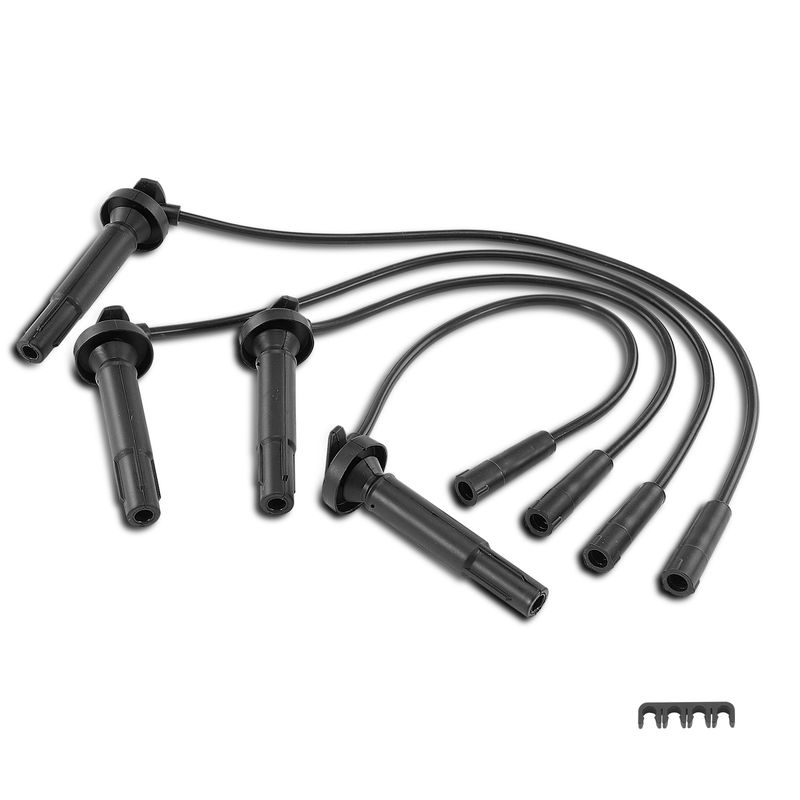 4x Spark Plug Wire Set for Subaru Forester 1999-2004 Impreza Legacy Mazda MPV