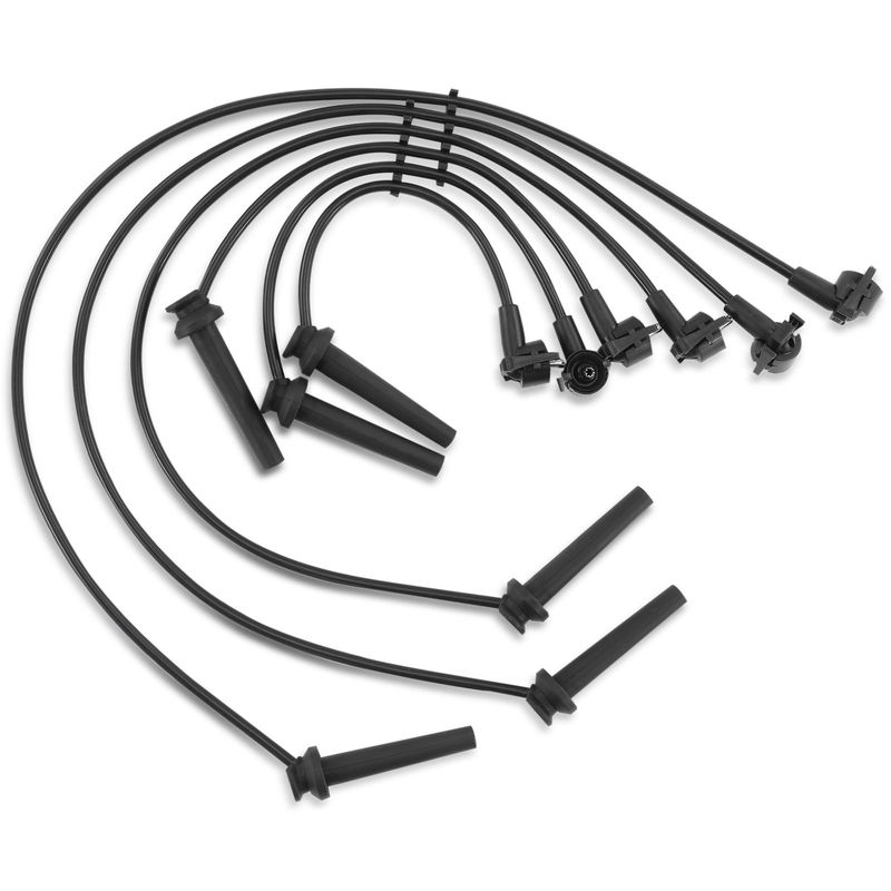 6x Spark Plug Wire Sets for Ford Contour 1995-2000 Mazda Mercury Cougar V6 2.5L