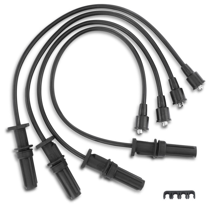 4x Spark Plug Wire Sets for Subaru Impreza 93-96 Legacy 90-96 1.8L 2.2L 7 mm