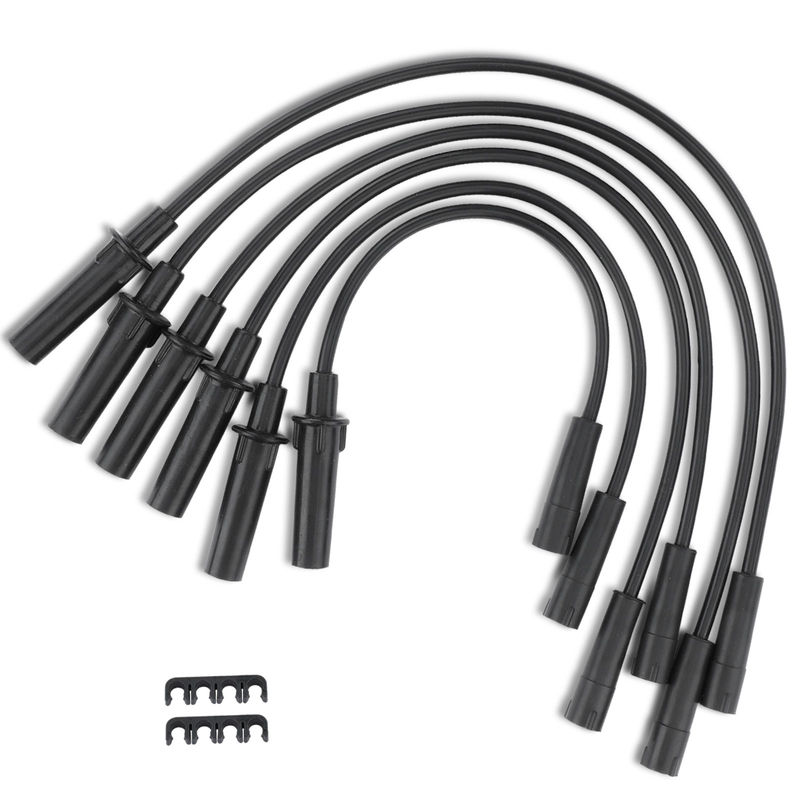 6x Spark Plug Wire Sets for Dodge Grand Caravan 01-10 Chrysler Town & Country