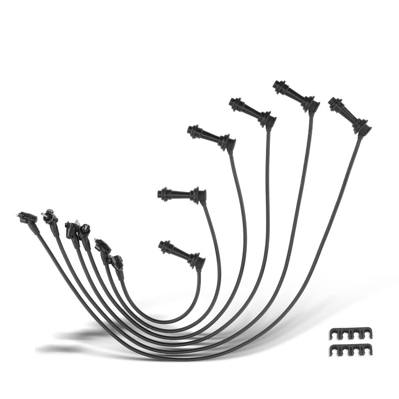 6x Spark Plug Wire Set for Toyota Supra 1987-1992 L6 3.0L Turbocharged