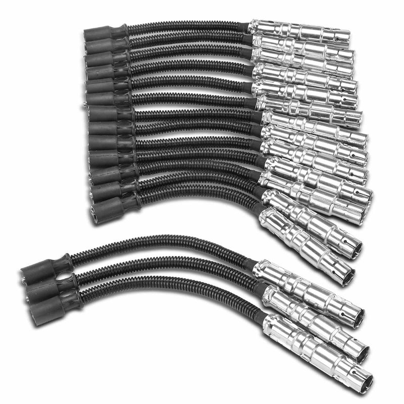16x Spark Plug Wire Set for Mercedes-Benz W202 W210 CL500 98-05 CLS500 S500 G500