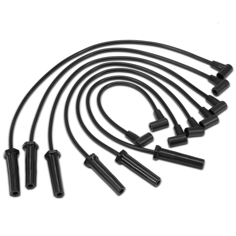7x Spark Plug Wire Set for Jeep Cherokee 1984-1986 Comanche Wagoneer 2.8L 8mm